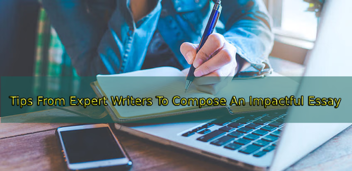 Tips From Expert Writers To Compose An Impactful Essay